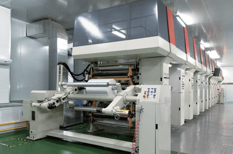 Plastic packaging bag printing machine Plastic packaging bag printing machine